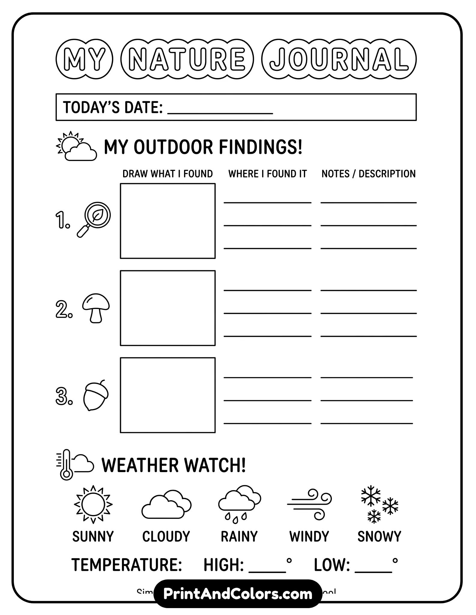 clean black-and-white worksheet optimized for PDF download with balanced text and image sections. Minimal icons, clear structure, suitable for school and home use
