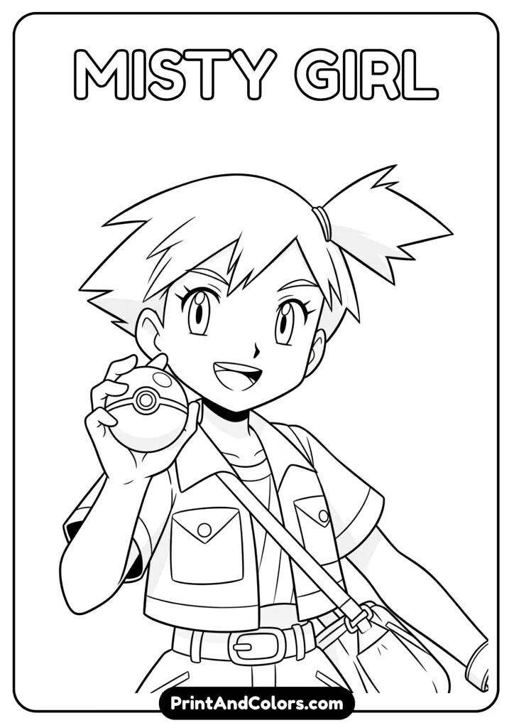 Empoleon in icy setting – majestic Pokémon coloring page.